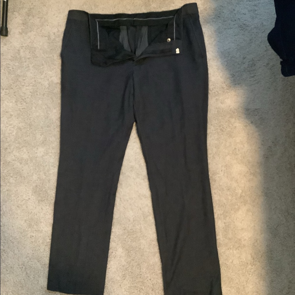 MENS JF J.Ferrar Grey Slim Fit Dress Pants (size 38x32)